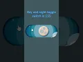 Cool day and night toggle switch button in html and css