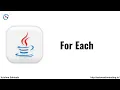 For Each Loop in Java Java Tutorial For Beginners Enhanced For Loop in Java