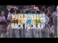 1983 Donruss Baseball Cards Rack Pack Rip