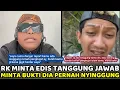Lagu RK Minta Edis Tanggung Jawab Atas Serangan Herdernya, Sebut dia Tdk Pernah Singgung Rumah Edis