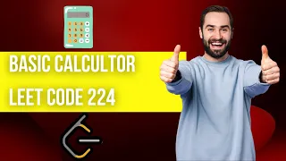Basic Calculator Leet Code 224 JAVA Stack Easy