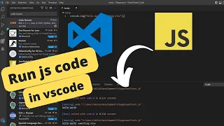 How to run javascript code in vscode Code Runner Extention