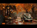 Download Lagu Nostalgic Autumn Coffee Shop Ambience ☕ Slow and Exquisite Jazz Music That Stir Your Soul 🍂