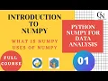 Introduction to Numpy Numpy Python Tutorial in Hindi for Beginner