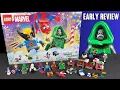 EARLY REVIEW 45 LEGO Marvel 2026 Advent Calendar Set 76340