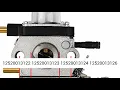 Huswell Carburetor for Mantis Tiller 7222 7222E 7222M 7225 7230 7234 7240 7920 7924 Cultivator Carb