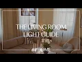 The living room lighting guide: How to choose the right lamps to create the perfect light