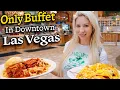LAST Buffet in Downtown Las Vegas Is It Worth It 25 Garden Court Buffet at Main Street Station