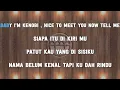 Silet Open Up, SonaOne - Bercanda (Karaoke) | GMusic