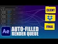 How to automate the Render Queue in After Effects - Render Queuer