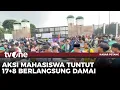 Download Lagu Aksi Damai Tuntutan 17+8 di Depan Gedung DPR RI | Kabar Petang tvOne