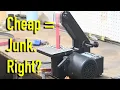 Ultra Cheap Belt Grinder Exposed Harbor Freight 1X30