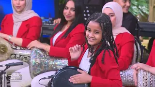 الغزالة الفرفوشة أبدعت ع الطبلة   شيكولاتة دندنها