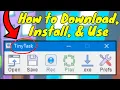 How to Download Install and Use TINY TASK on Roblox