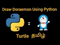 How to create Doraemon Using python Turtle on cyberboy yogesh