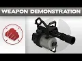 Weapon Demonstration Minigun