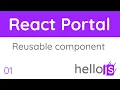 HelloJS - React Portal Tutorial