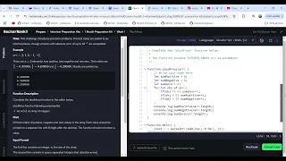 Plus Minus Problem from HackerRank solution in javascript