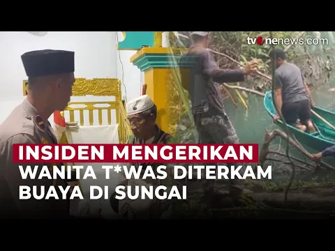Tragis! Wanita di Maluku Tewas Diterkam Buaya saat Hendak Menyeberang Sungai