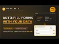 Stop Typing Test Data - Auto-Fill Forms With Your Own Data Auto Data Filler Free Chrome Plugin
