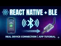 React Native BLE Real Device Connection App Tutorial