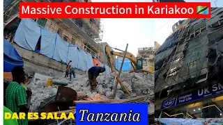 Massive Construction Of High Rise Buildings At The Biggest Market KARIAKOO Tanzania 2025 