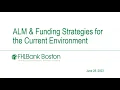 ALM Funding Strategies for the Current Environment June 2023