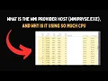 What Is the WMI Provider Host WmiPrvSE exe and Why Is It Using So Much CPU