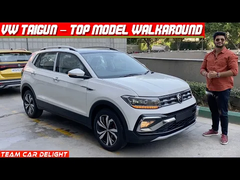 Volkswagen Taigun 2023 - Walkaround with On Road Price | Team Car Delight