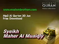 Download Lagu Complete Mp4 AlQuran 30 Juz - Syeikh Maher Al Muaiqly