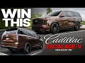 YOU CAN WIN THIS MOCHA BROWN CADILLAC ESCALADE V
