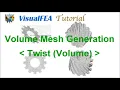 Volume Mesh Generation by Twist Algorithm