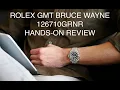 4K 2024 Rolex GMT Master Bruce Wayne 126710GRNR Jubilee Bracelet Hands-On Review Hafiz J Mehmood