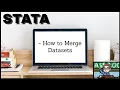 Stata - How to Merge Datasets