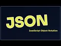 JSON - JavaScript Object Notation