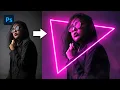 Lagu Neon Light Effect Photoshop Tutorial