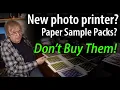 Don t buy paper sample packs for your new printer Why they are a waste of money at the start