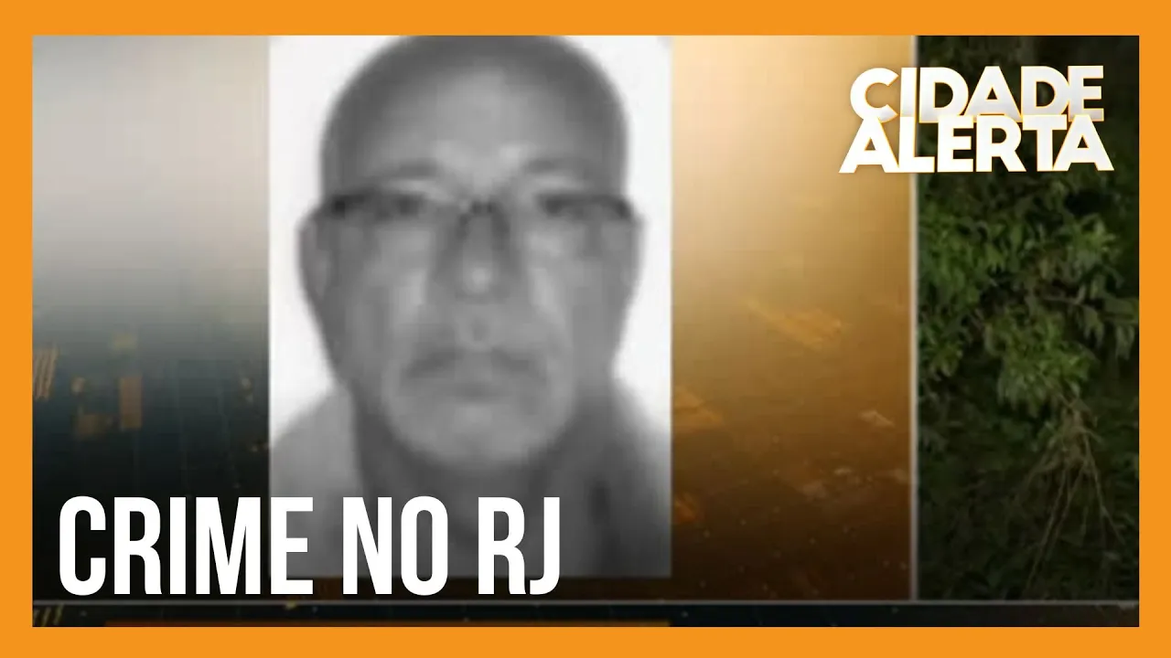 Câmeras de segurança flagraram subtenente reformado da PM sendo executado no RJ