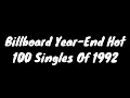 Lagu Billboard Year-End Hot 100 Singles Of 1992