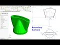 Solidworks Boundary surface hair dryer Nozzle