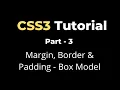 CSS3 Tutorial - Part3 Margin Border Padding Box Model yusy4code
