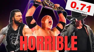 I watched the WORST RATED WWE PPV on CAGEMATCH and it was HORRIBLE