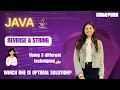Reverse a String in Java 3 Different Ways Best Approach Explained