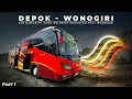 Body Spesial, Milik Putera Mulya! Trip Depok - Wonogiri, Naik Puma'S Maxibus P02 | O500R 1836