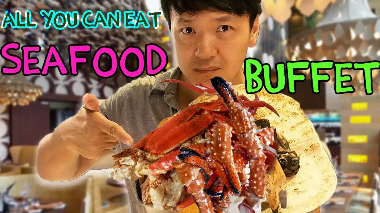 AMAZING All You Can Eat SEAFOOD Buffet in Singapore!