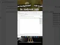 How To Add Gradient Background In Android Studio Gradient Background Android Tutorial