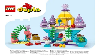 LEGO instructions - DUPLO - 10435 - Ariel's Magical Underwater Palace