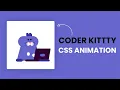 Coder Kitty Animation CSS Animation Speed Coding