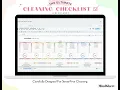 Cleaning Schedule Spreadsheet Google Sheets Template Cleaning Checklist Cleaning To Do List