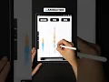 3 levels of drop animation